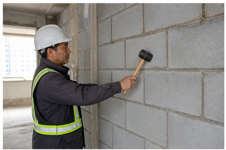 03|新建墙体:墙砌得快不难,难的是几年后还不裂相关示意图