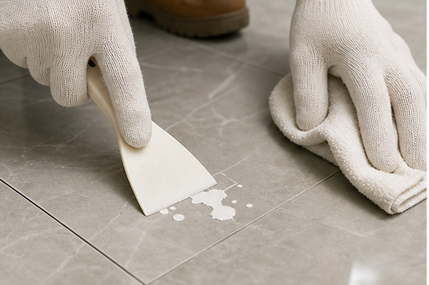 20|开荒保洁:别急着“擦得锃亮”,先别把成品擦坏相关示意图